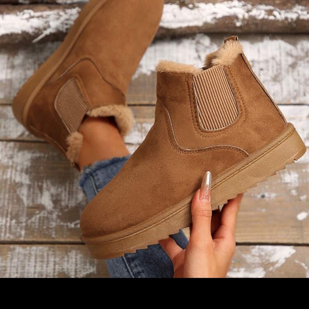 Cozy Brown Ankle Boots